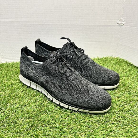 Cole Haan Size 11.5M Black Men\'s Zero Grand Stitchlite Wingtip Oxfords C26716 main image 9